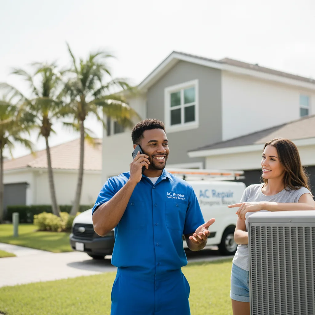 AC Repair Pompano Beach customer support in Arden Hills